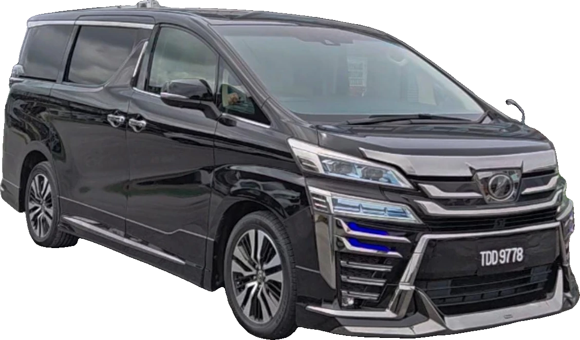 Toyota Vellfire from the JT Motors fleet